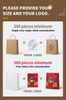 Wholesale Custom Printed Logo Kraft Paper Bag With Handles Recyclable Shopping Gift Food Packaging