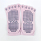 Xianghui Women's Yoga Solid Color Cotton Sweat Absorbent Toe Socks