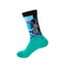 Xianghui Womens Famous Painting Art Printed Funny Novelty Casual Cotton Crew Socks