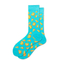 Xianghui Wholesale Custom Women Fashion Colorful Jacquard Tube Cotton Crew Happy Socks