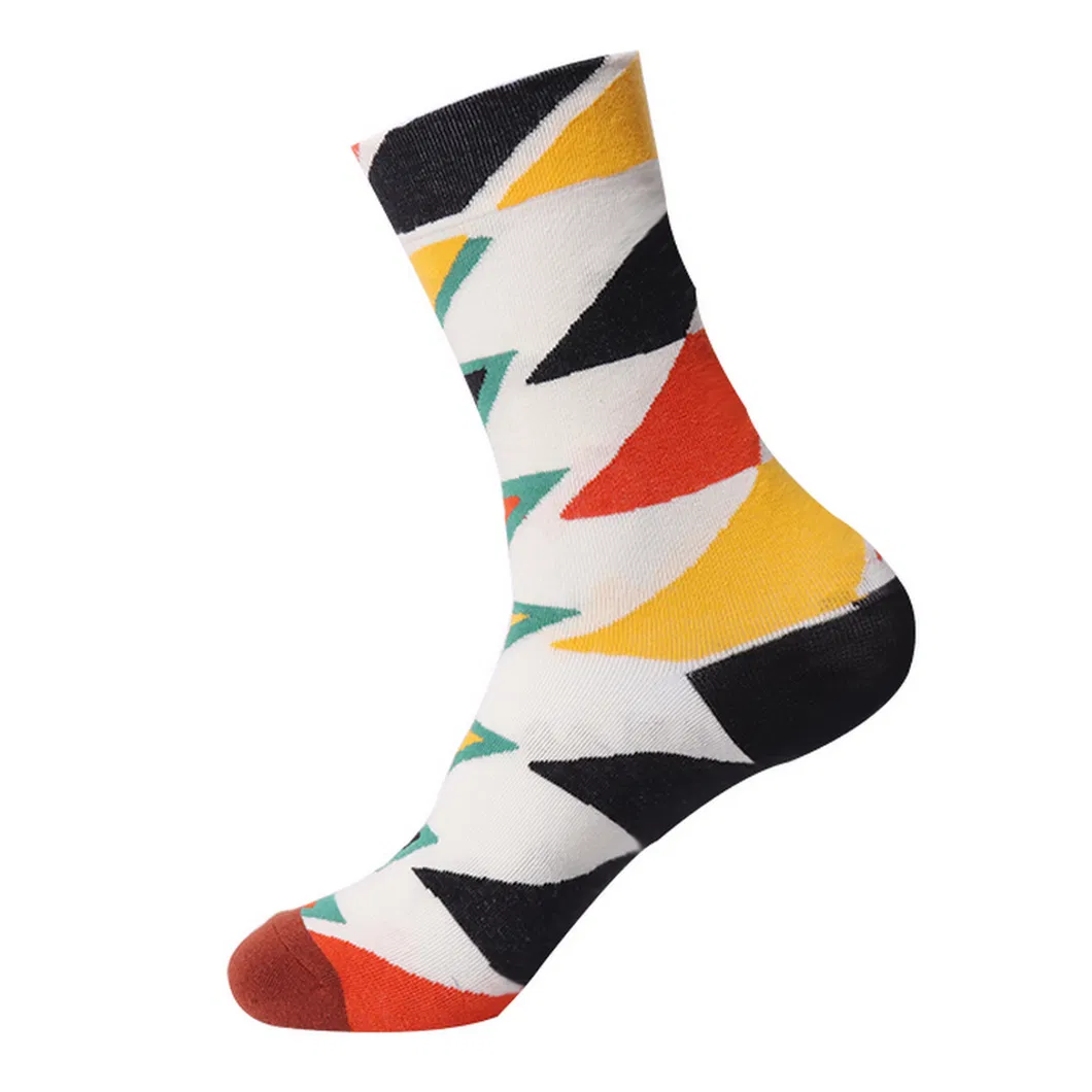 Xianghui Crew Men Custom Jacquard Novelty Fashion Happy Socks for Women