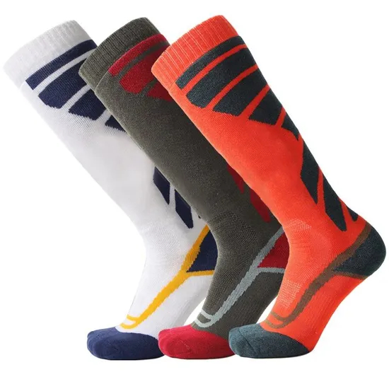 Xianghui Fashion Winter Multi Color Running Hiking Casual Sox Merino Wool Thermal Socks