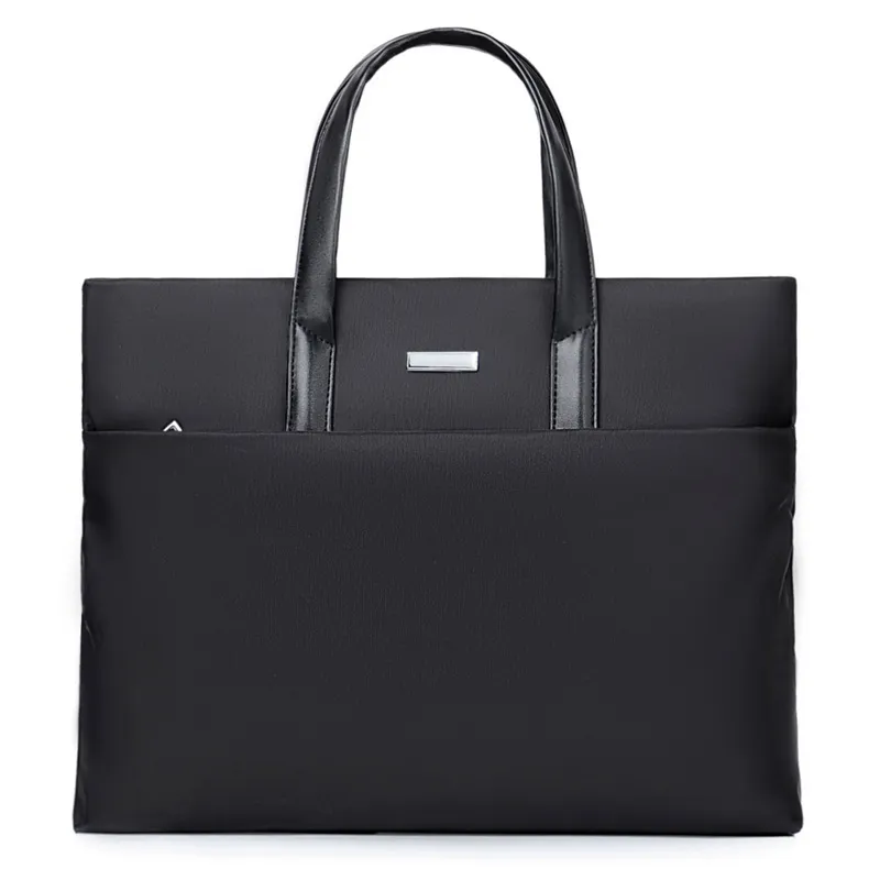 Fashion Laptop Bag Detachable Shoulder Strap Briefcase File Handbag Business Computer Bag