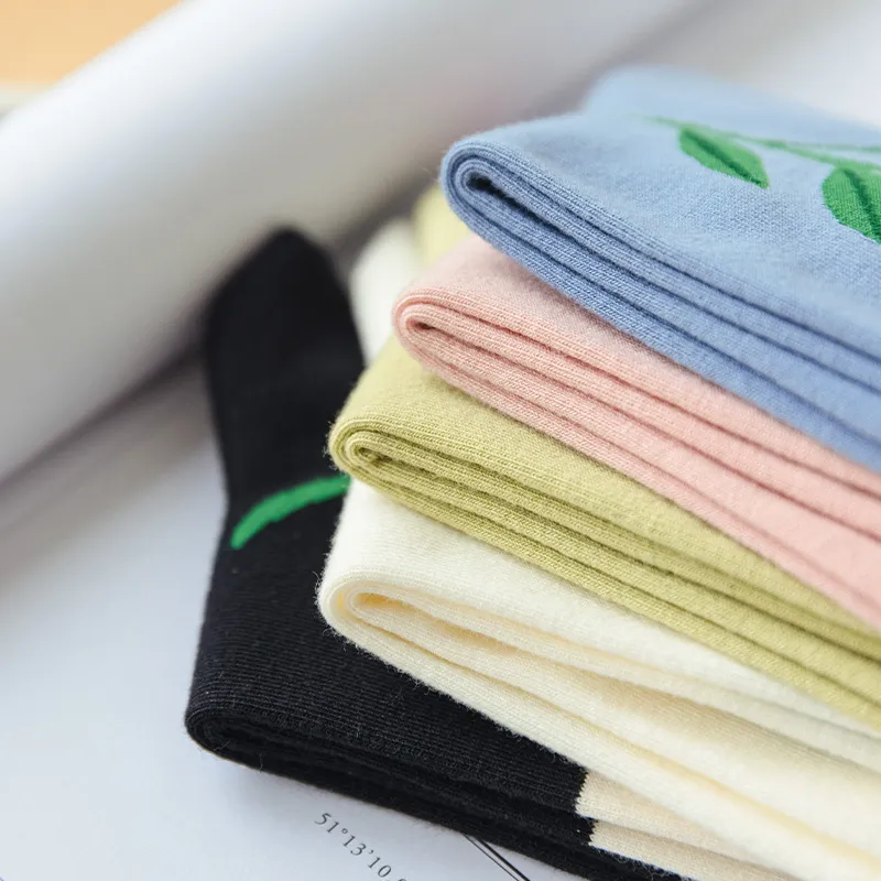 Xianghui Custom Cotton Socks Stocking Happy Funny Flower Socks