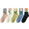 Xianghui Custom Cotton Socks Stocking Happy Funny Flower Socks