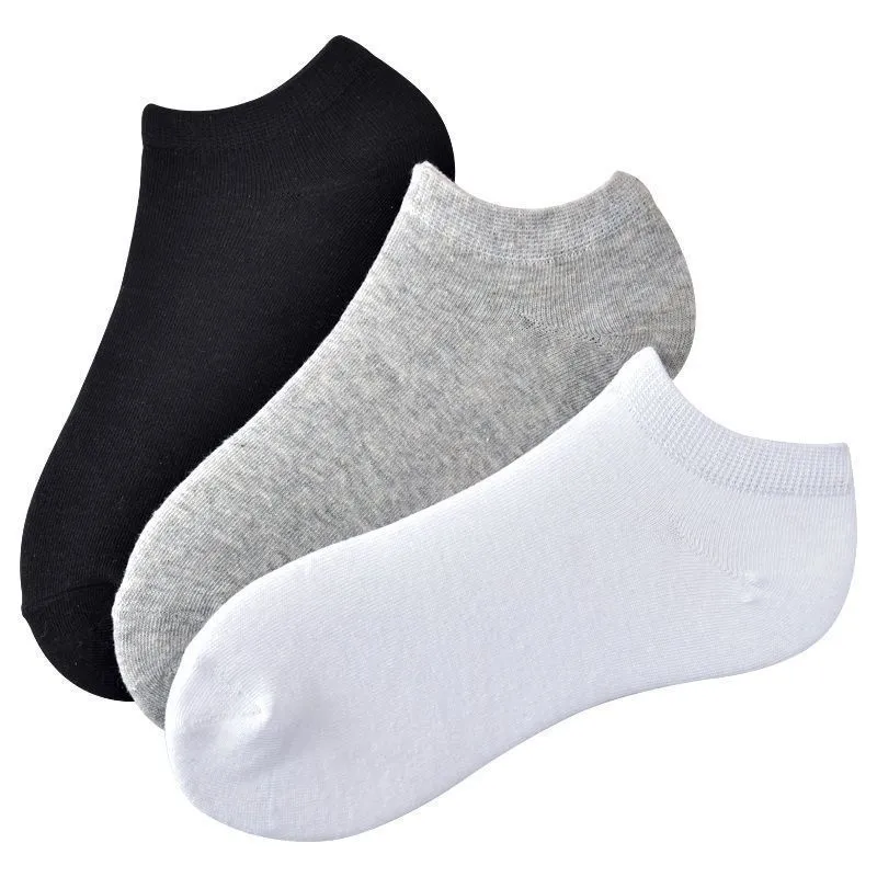 Xianghui Socks Men's Recycled Section Sweat-Absorbing Breathable Boat Socks