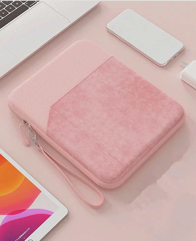Xianghui Pink Inner Bag Portable Storage Bag iPad Tablet Bag