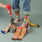 Xianghui Wholesale Custom Funny Dress Beer Face Bear Cheese Socks