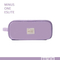 Custom Logo Printed Canvas Zipper White Makeup Bag Luxury Cotton Small Canvas Make up Bag Travel Cosmetic Bag Pencil Pouch
