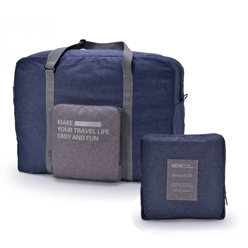 Xianghui Men Folding Travel Storage Waterproof Portable Bags Shoulder Bags