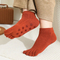 Xianghui Non Slip Cotton Absorb Sweat Deodorant Floor Warm Toe Yoga Socks