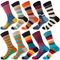 Xianghui Wholesale Custom Logo Jacquard Luxury Design Men Tube Socks