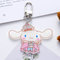 Xianghui Popular Transparent Custom Logo Design Cute Cartoon Glitter Acrylic Keychain