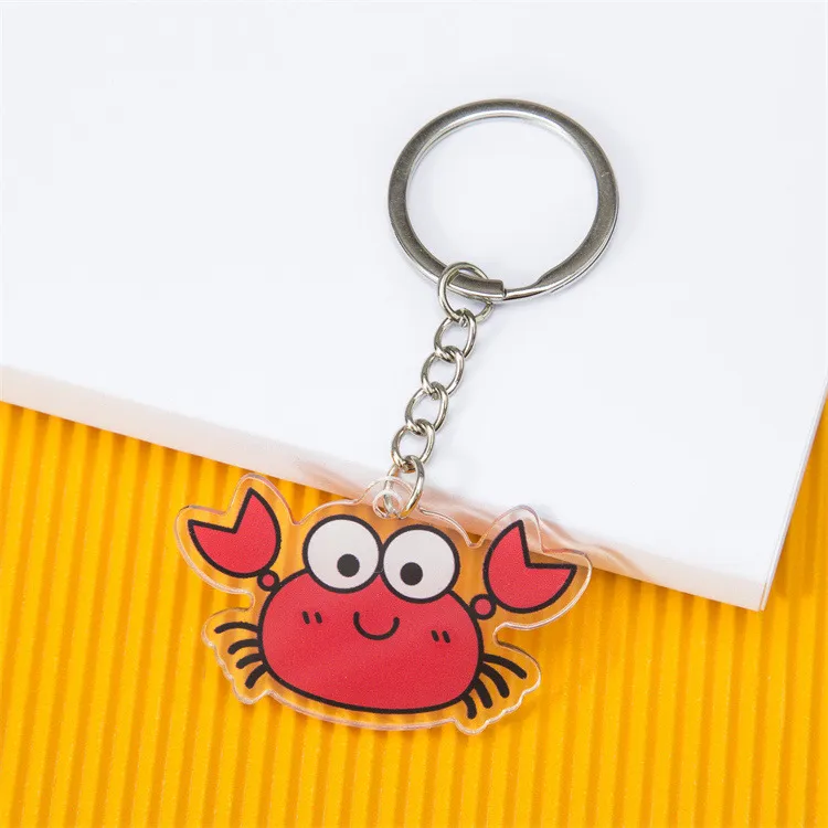 Xianghui Cute Poular Quality Custom Design Fashion Fish Acrylic Keychain