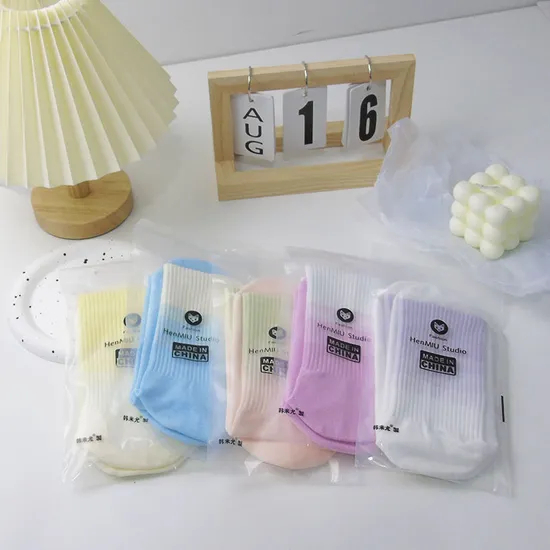 Xianghui Fitness Gradient Pilates Sports Professional Non-Slip Yoga Sports Socks