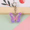 Xianghui Fashion Beautiful Colorful Butterfly Patterns Custom Acrylic Keychain
