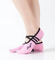 Xianghui Round Head Backless Print Logo Invisible Small Lace-up Sports Yoga Socks