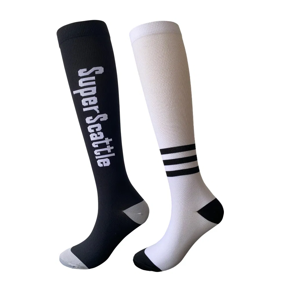 Xianghui Breathable 100% Cotton High Compression Socks for Women and Men