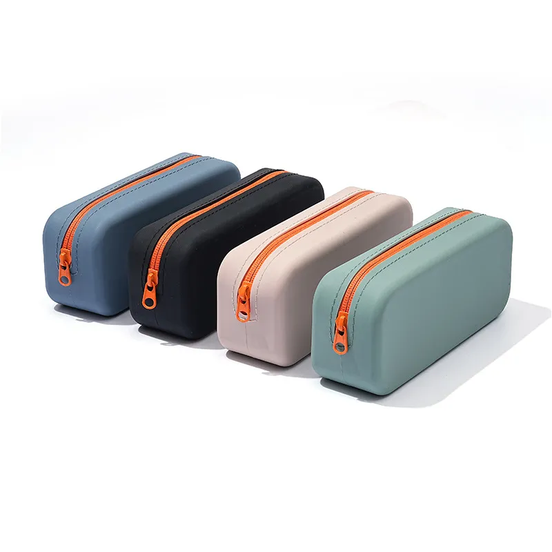 Colorful School Supplies Pencil Bags Wholesale Personalized Fashion Stationery Canvas Fabric School Kids Pencils Bag