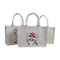 2024 New Sell Customize Logo Canvas Fabric Reusable Shopping Bag Supermarket Cotton Bag Portable Polyester Bag