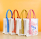 Xianghui Cute Cartoon Hand-Held Canvas Bag with Logo Printed on It