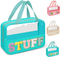 Xianghui Embroidery PVC Letter Makeup Cosmetic Bag Waterproof Travel Storage Bag