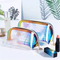 Xianghui OEM Transparent Make up Case Clear Window PU/PVC Cosmetic Bag Waterproof Travel Beauty Makeup Bag