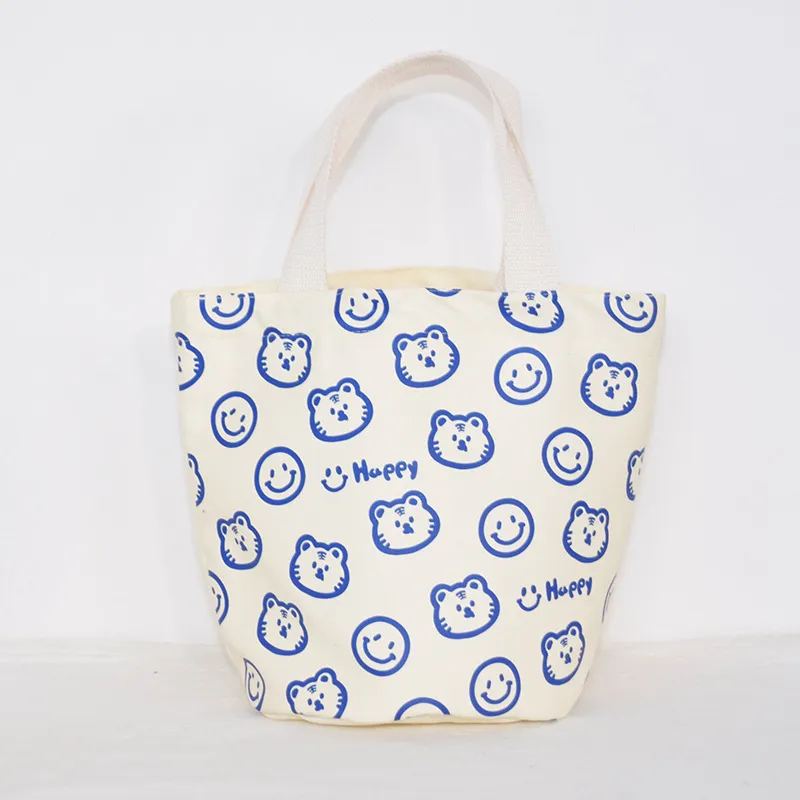 Xianghui Custom Printed Recycle Plain Organic Cotton Canvas Tote Bag Bulk Large Reusable Canvas Cotton Shopping Bag with Logo