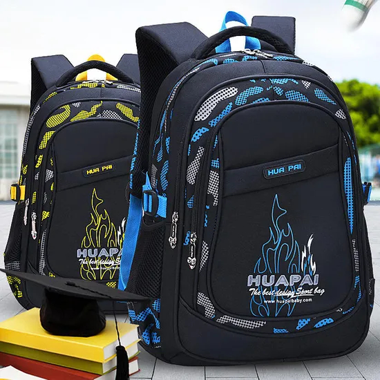 Xianghui Alphabet Popular Backpack Schoolbags for Men Women