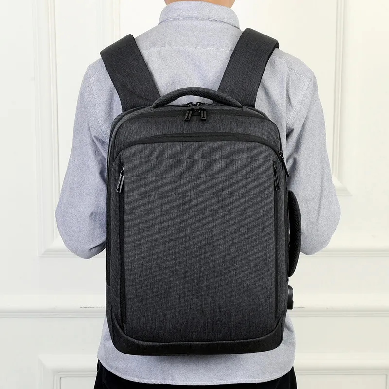 Xianghui Travel with Air Cushion Belt Business Laptop Backpack with USB