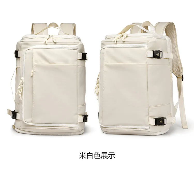 Xianghui Unisex New Backpack Foreign Trade Sports Bag Business Travel Bag with Shoe Compartment Expandable Design Gym Bag