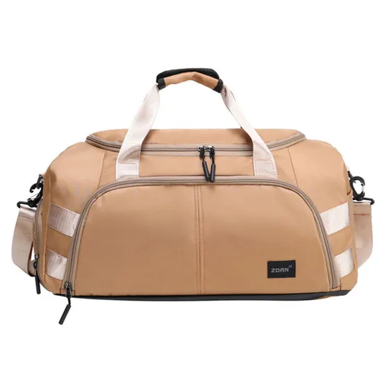 Xianghui Fitness Bag Large Capacity Waterproof with Shoe Compartment Travel Sport Bag
