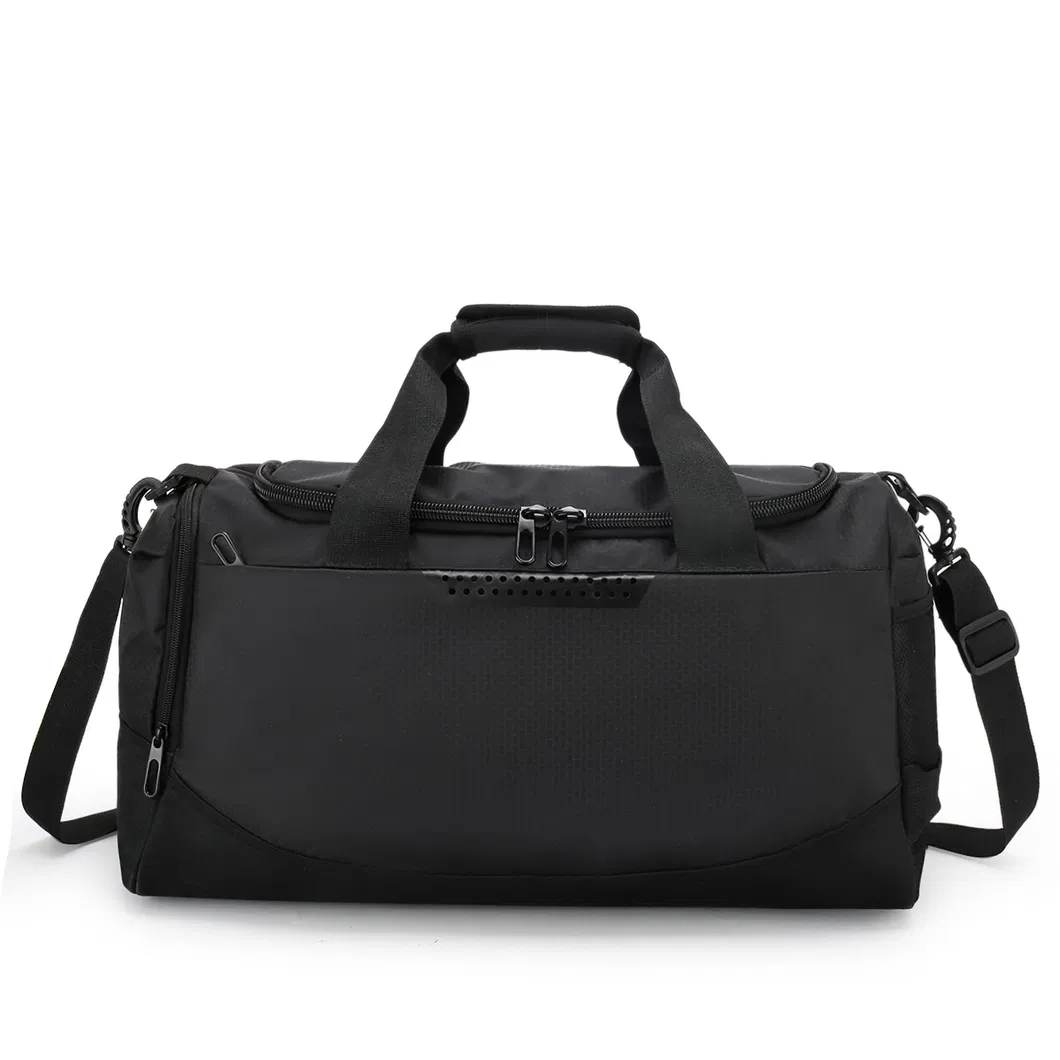 Custom Logo Water Proof Travel Sports Gym Bag with Shoe Compartment