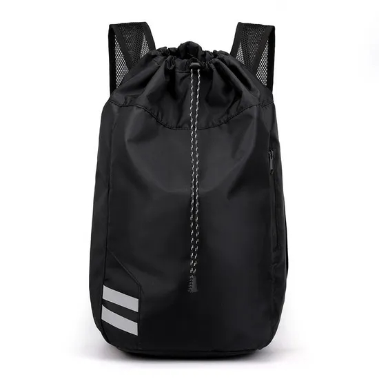Xianghui Drawstring Pocket Shoulder Sports Tube Bag Training Basketball Bag