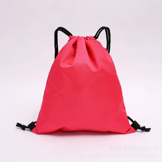 Xianghui Sports Polyester Promotional Shoes Bags Custom Logo Drawstring Bag