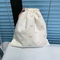 Xianghui Simple Bow Print Lipstick Storage Bag Drawstring Pouch Cute Student Portable Travel Digital Sundries Storage Bag