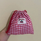 Xianghui Portable Makeup Toiletry Bag Travel Sanitary Pad Storage Bag Large Capacity Drawstring Closure Jewelry Storage Pouch