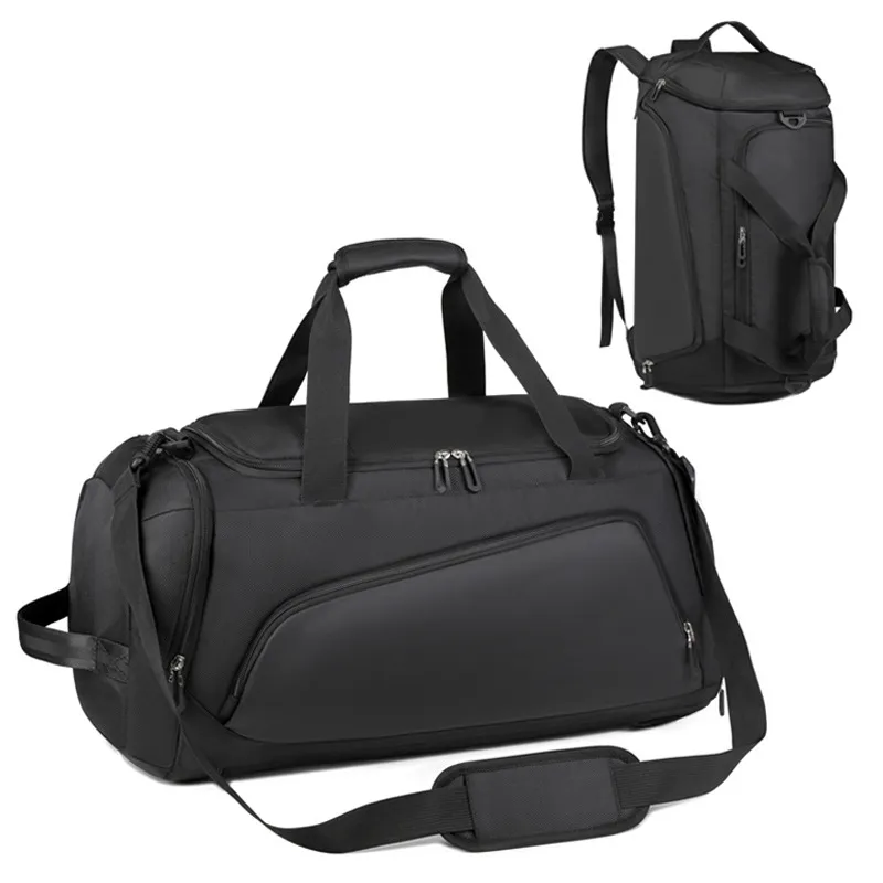 Xianghui Lightweight Large Travel Backpack Low MOQ Dry Wet Separation Multifunctional Sports Bag Custom Logo Zipper Business
