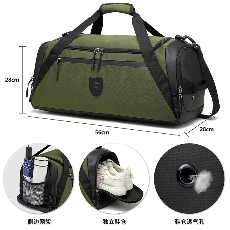 Xianghui Custom Logo Large Capacity Travel Bag Waterproof Duffel Travel Bag