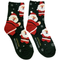 Xianghui Kikiyasocks Women's Cartoon Christmas Socks Santa Snowman Crew Socks