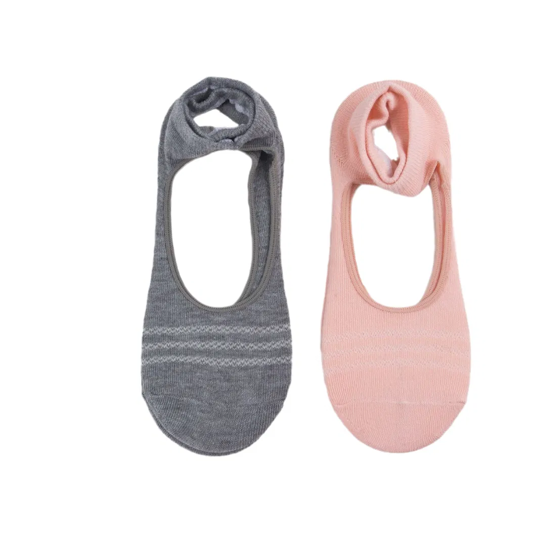 Xianghui Women's Yoga Backless Non-Slip Indoor Solid Color Dance Training Socks Can Be Added Logo