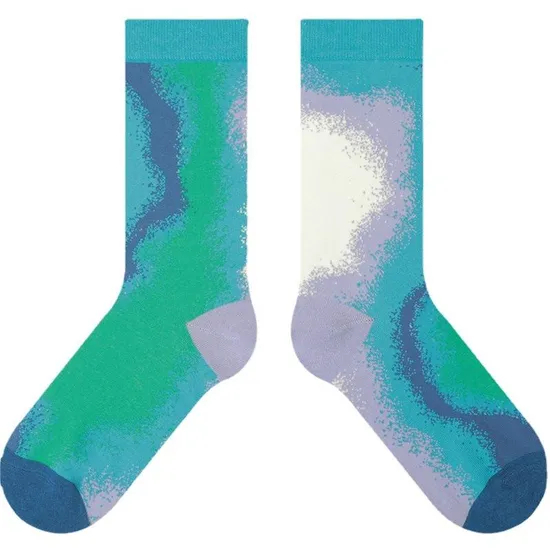 Xianghui Men Unisex High Quality Design Leggings Cotton Crew Socks