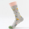 Xianghui Womens Vintage Classic Beautiful Flowers Casual Crew Socks Stocking