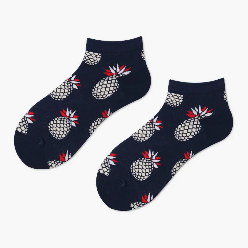 Xianghui Wholesale Breathable Women Fashion Ankle Happy Socks for Adults