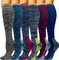 Xianghui Knee High Compression Socks Stocking for Men and Women