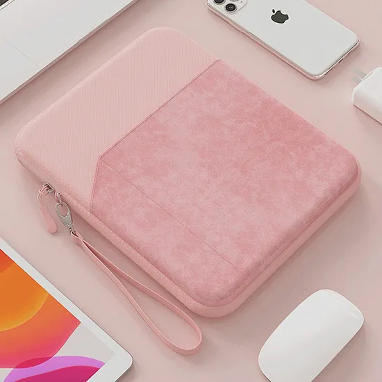 Xianghui Pink Inner Bag Portable Storage Bag iPad Tablet Bag