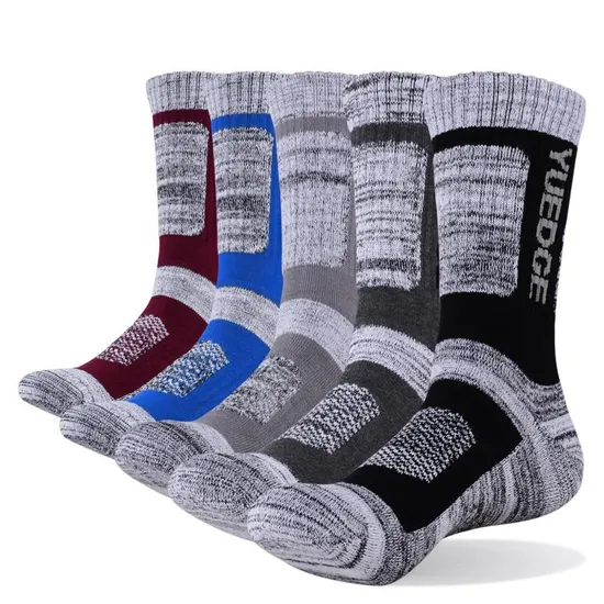 Xianghui Custom Design Logo Skateboard Towel Bottom Hiking Outdoor Sport Socks
