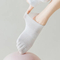 Xianghui Wholesale Pilates Cotton Solid Color Sport Ankle Socks High Elastic Non-Slip Toe Socks