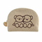 Xianghui Korean Cute Style Rabbit Bear Purse Coin with Zipper Wallet for Outdoor