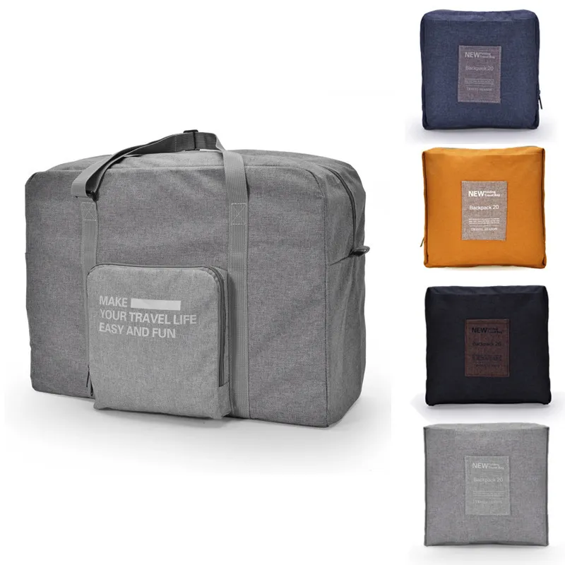 Xianghui Men Folding Travel Storage Waterproof Portable Bags Shoulder Bags